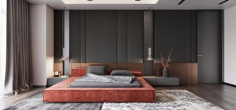 Schlafzimmer trends 2023 – Wandfarben und Teppich